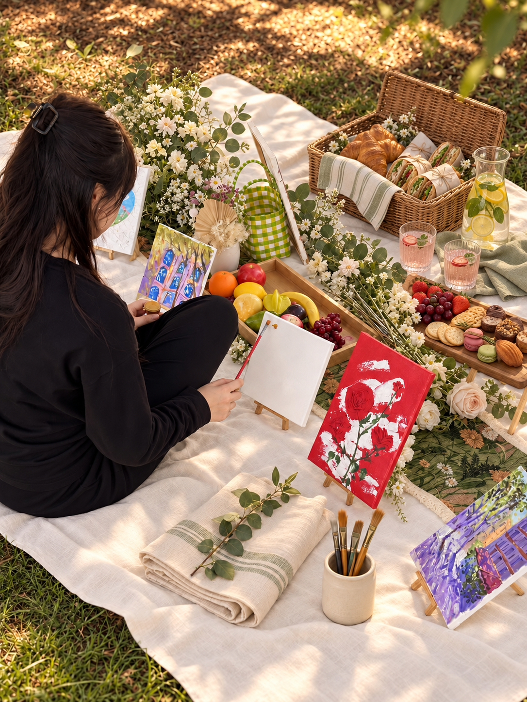 Outdoor Picnic Paint & Sip