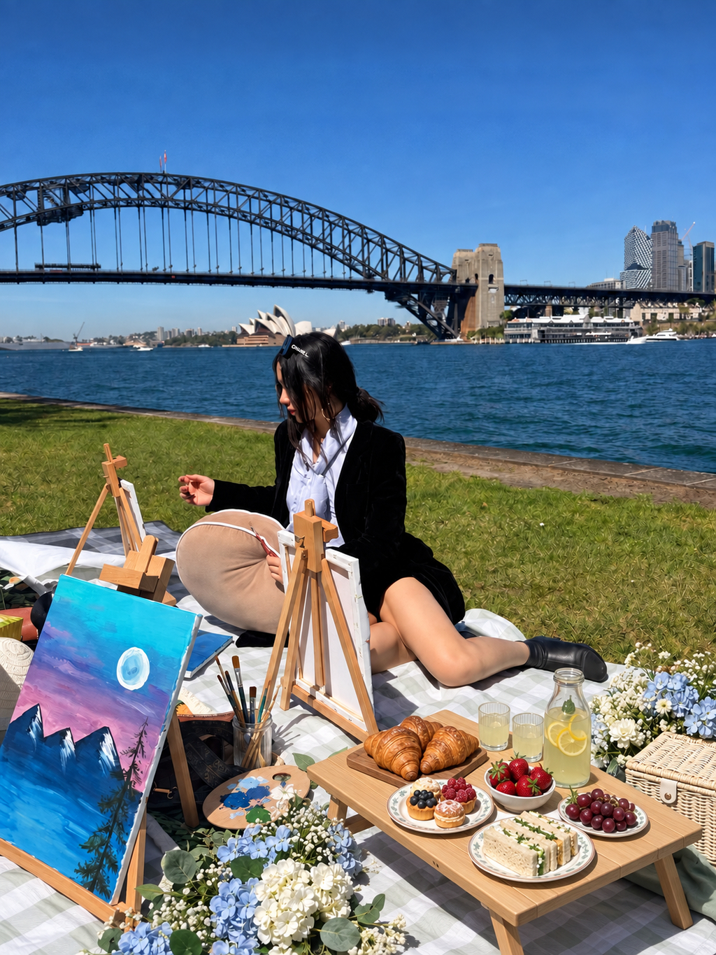 Outdoor Picnic & Paint Experience- Blue Point