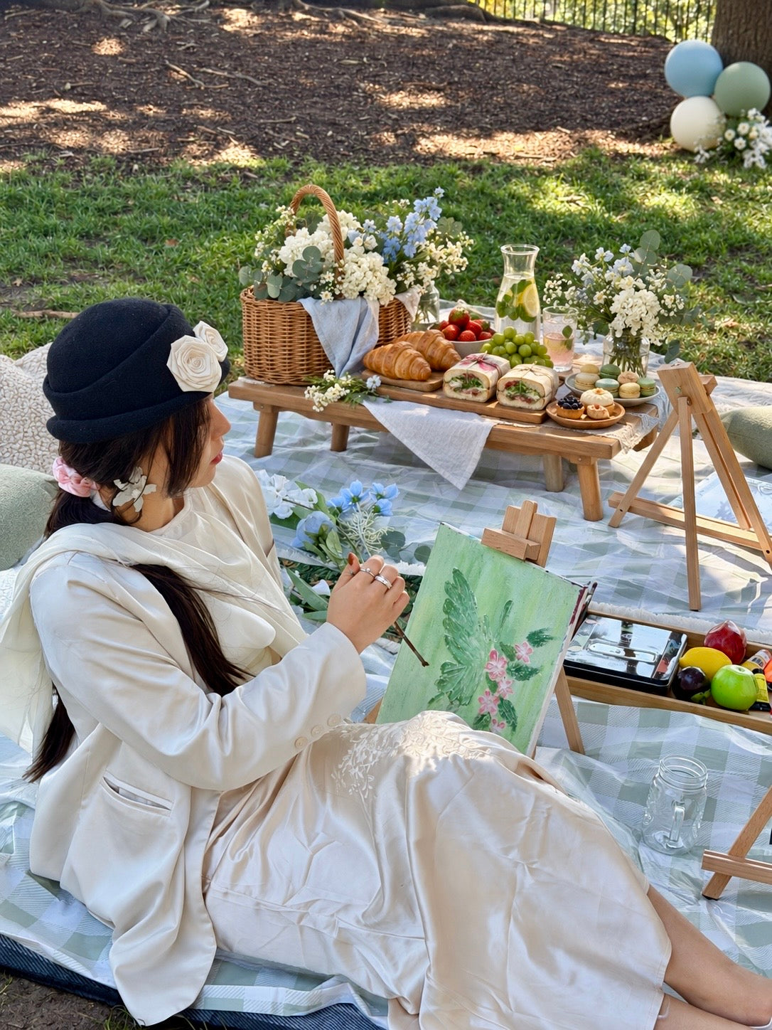 Outdoor Picnic & Paint Experience- Observatory Hill Park