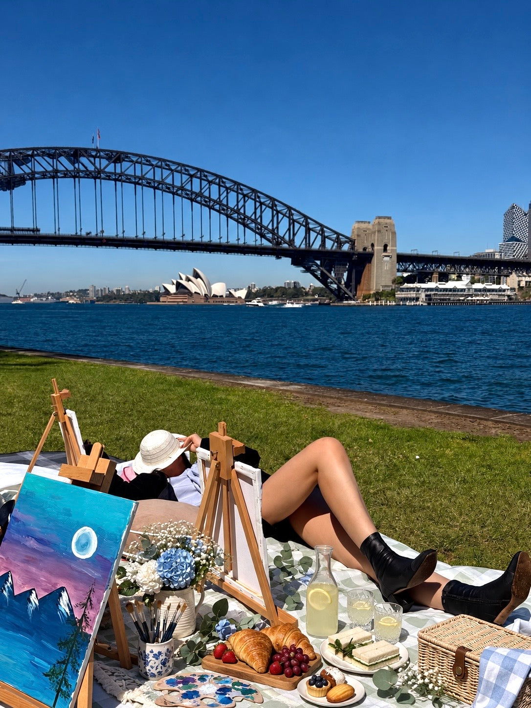Outdoor Picnic & Paint Experience- Blue Point