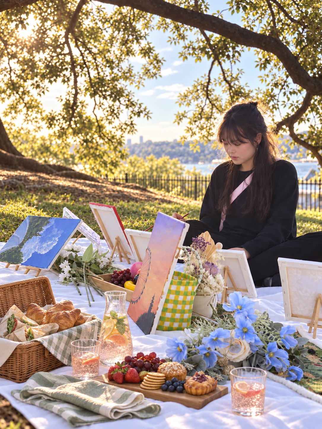 Outdoor Picnic & Paint Experience- Observatory Hill Park