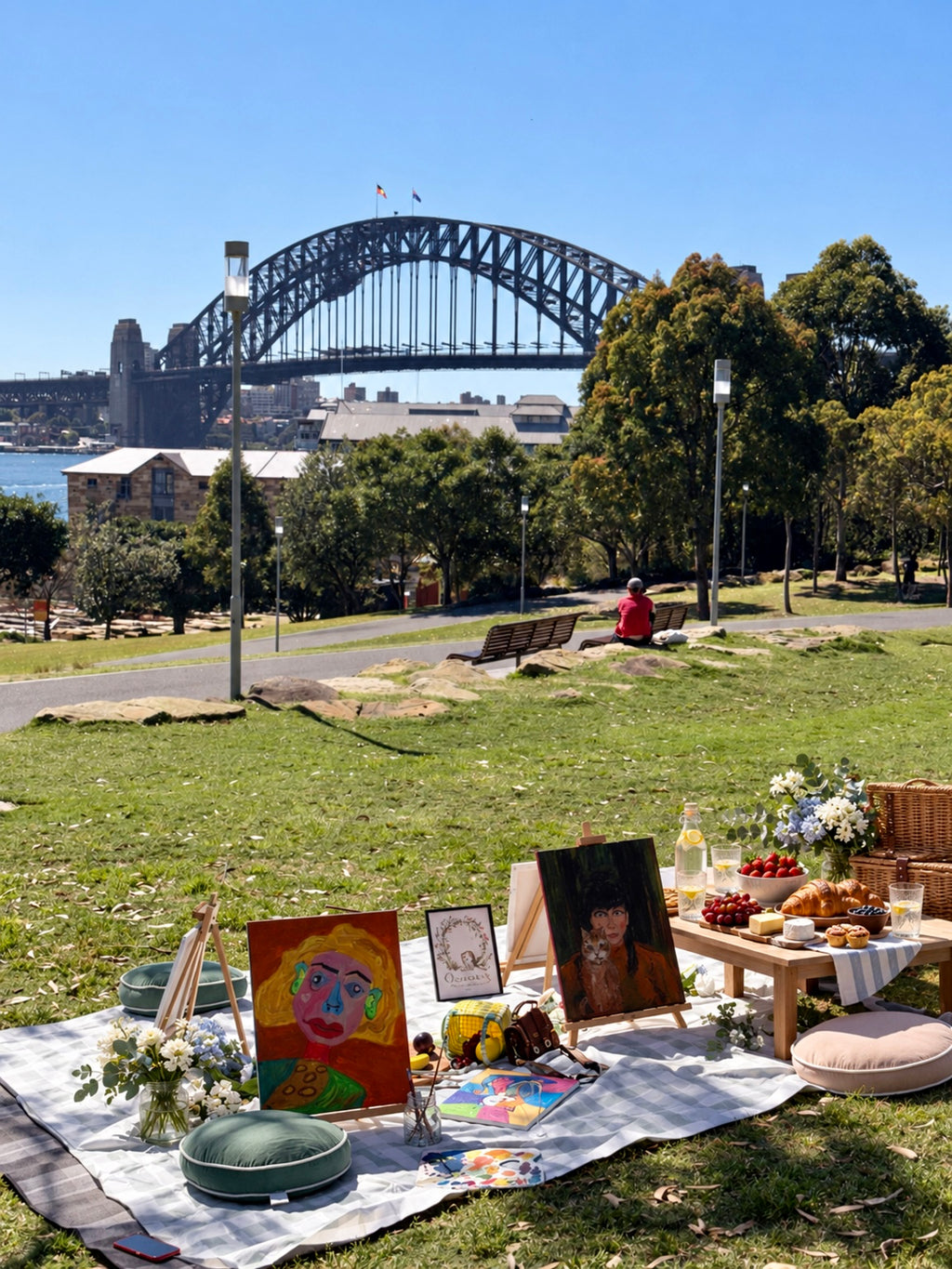Outdoor Picnic & Paint Experience- barangaroo Reserve