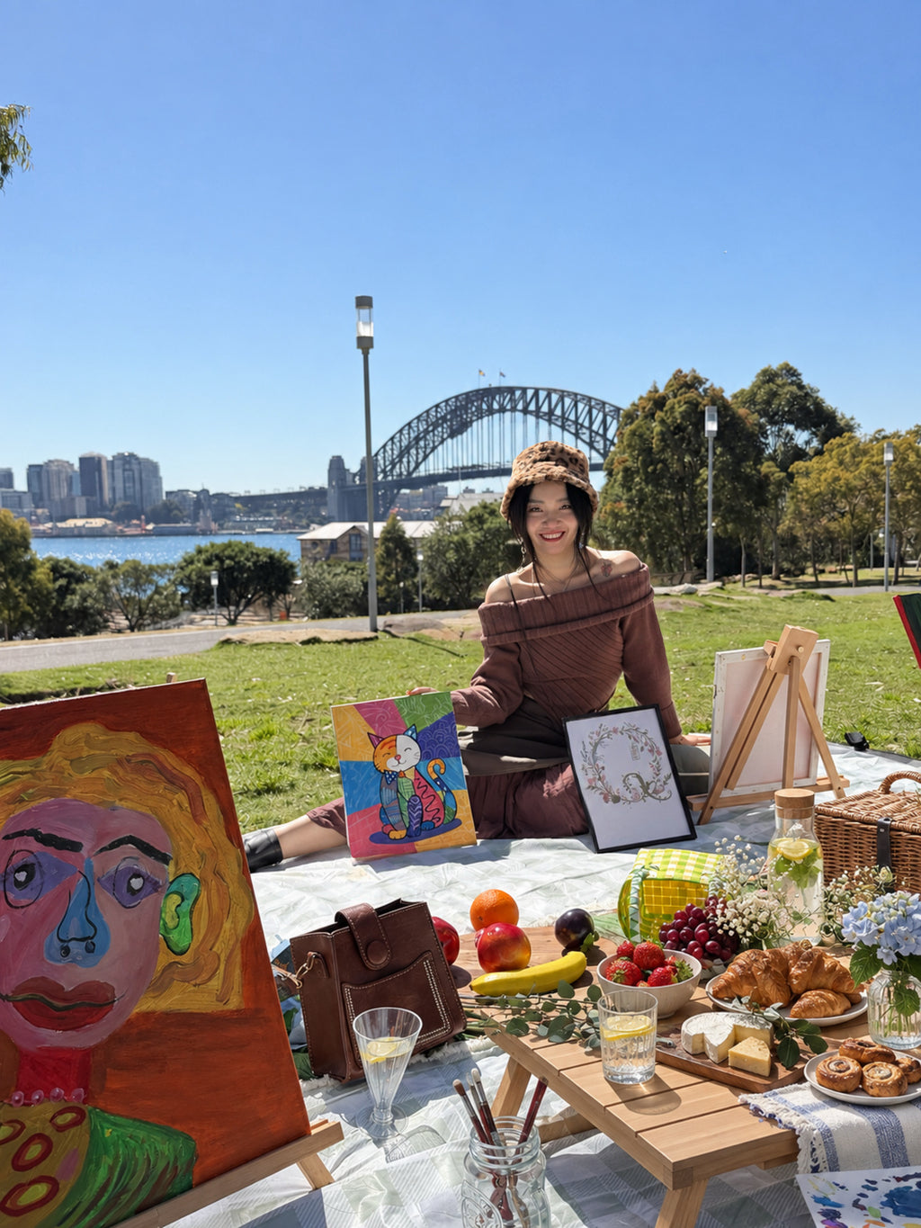 Outdoor Picnic & Paint Experience- barangaroo Reserve