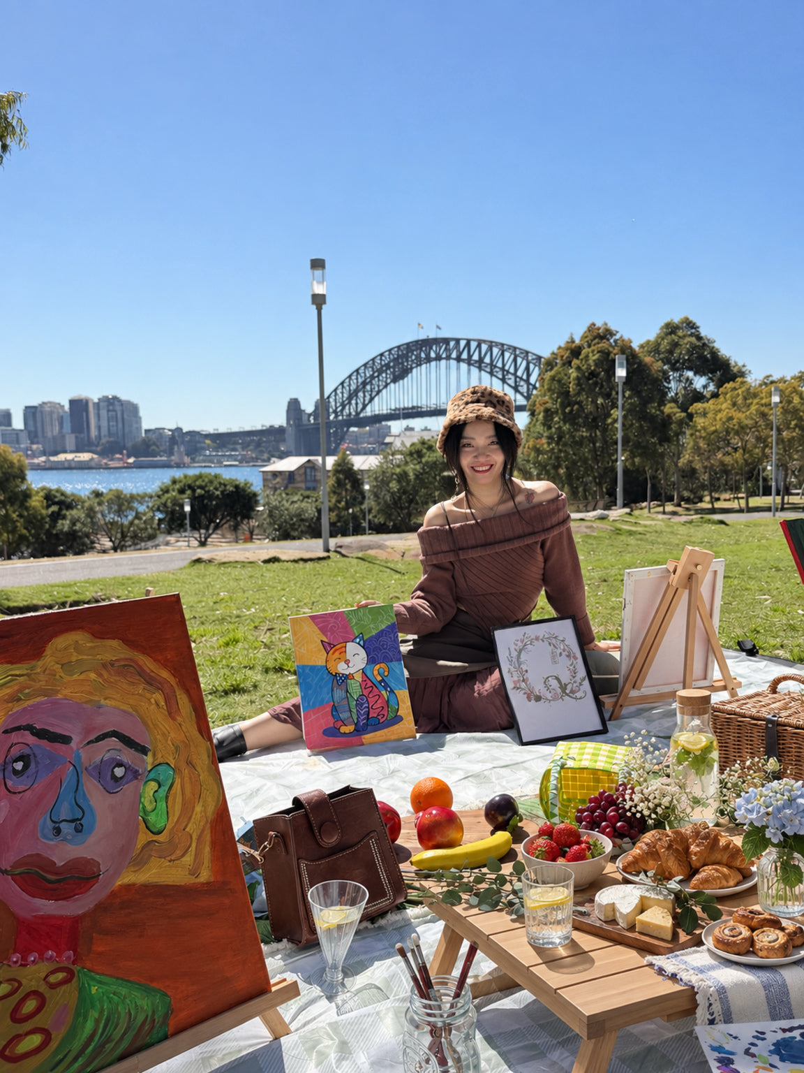 Outdoor Picnic & Paint Experience- barangaroo Reserve